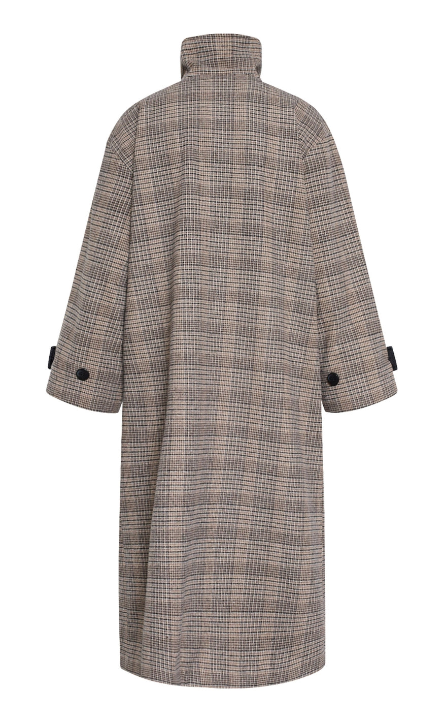 Sisters Point Jakke - DAR-LONG1 - Brown Check