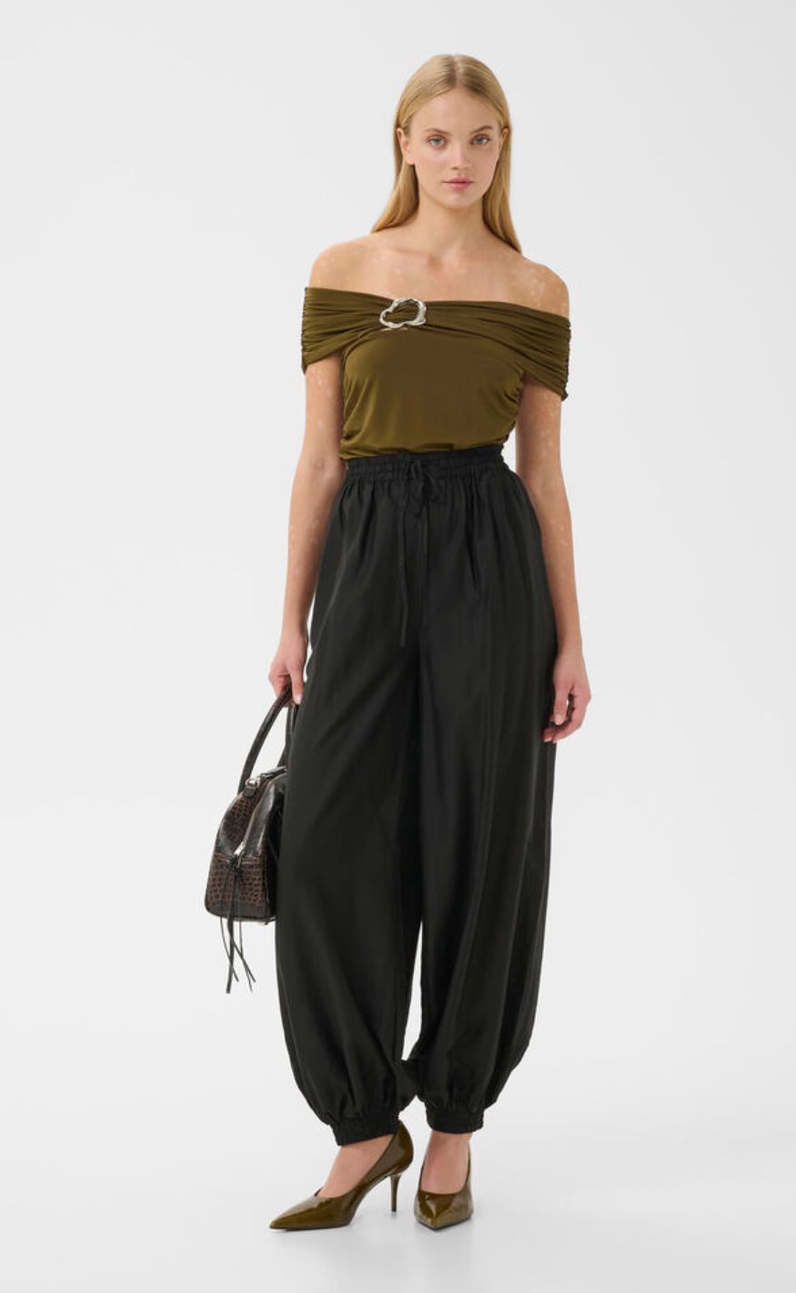 Gestuz Bukser - Siora Balloon - Black