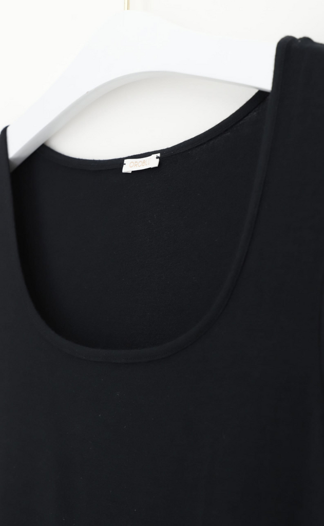 Oroblu TankTopp - Perfect Line Cashmere Tank Topp - Black