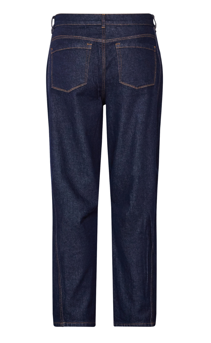 Sisters Point Bukser - FIORA-BARREL3 - D. Blue Denim