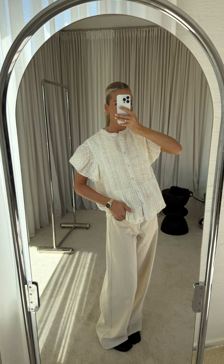 Noella Bluse - Loulou - White