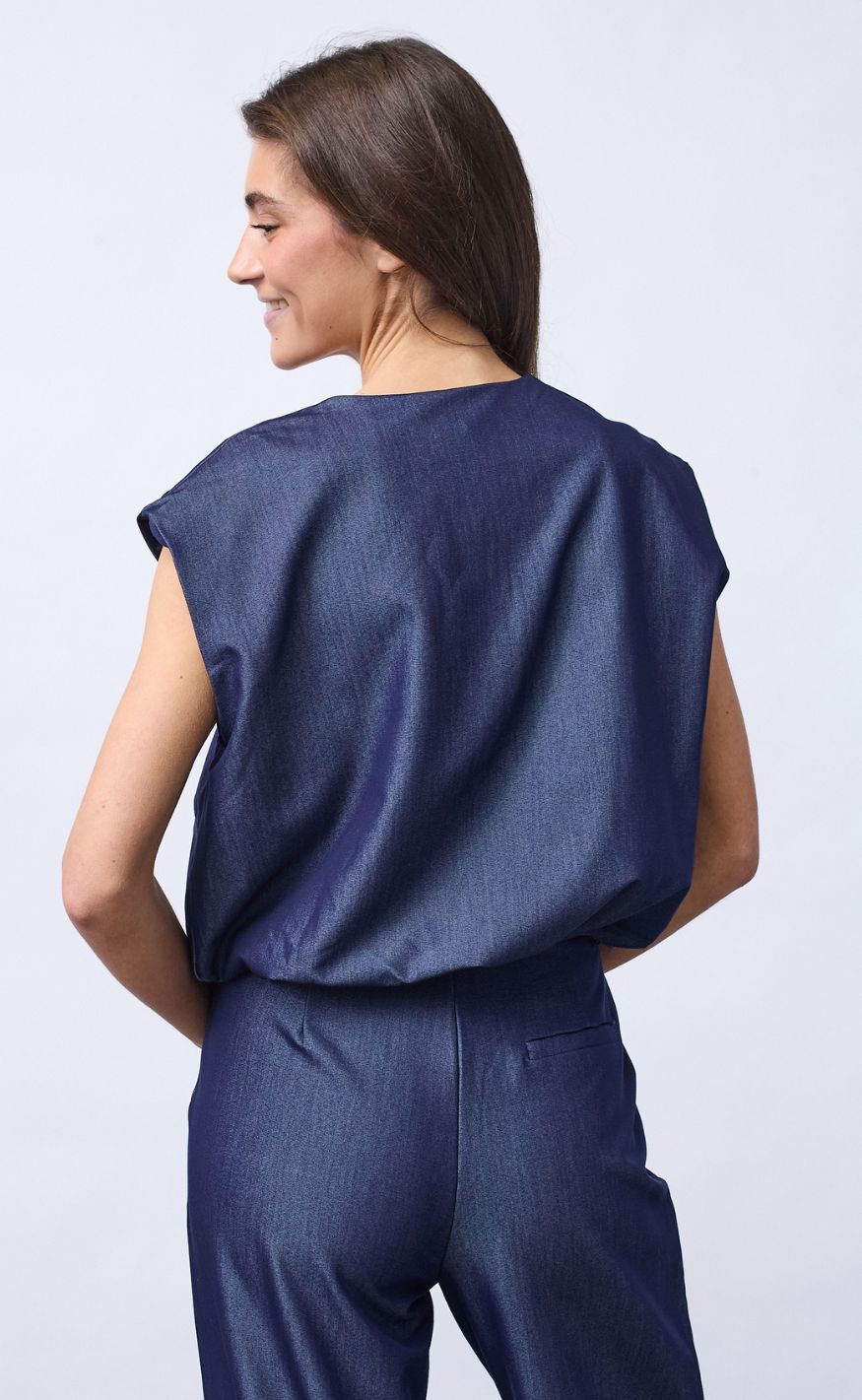 Sisters Point Vest - GARWIN-VE5 - L.Denim