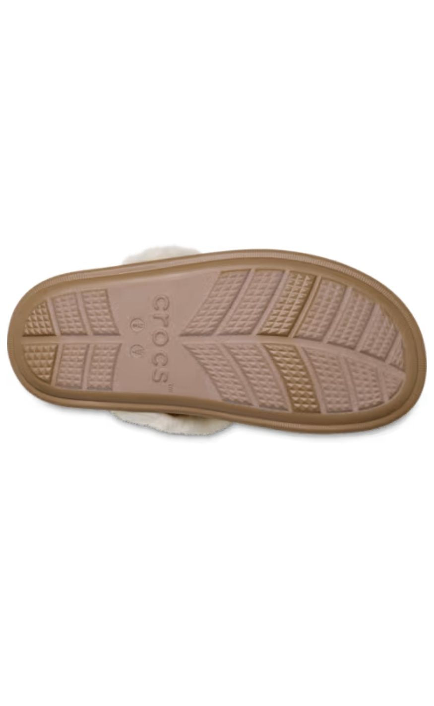 Crocs Træsko - Classic Fuzz Scuff - Sepia
