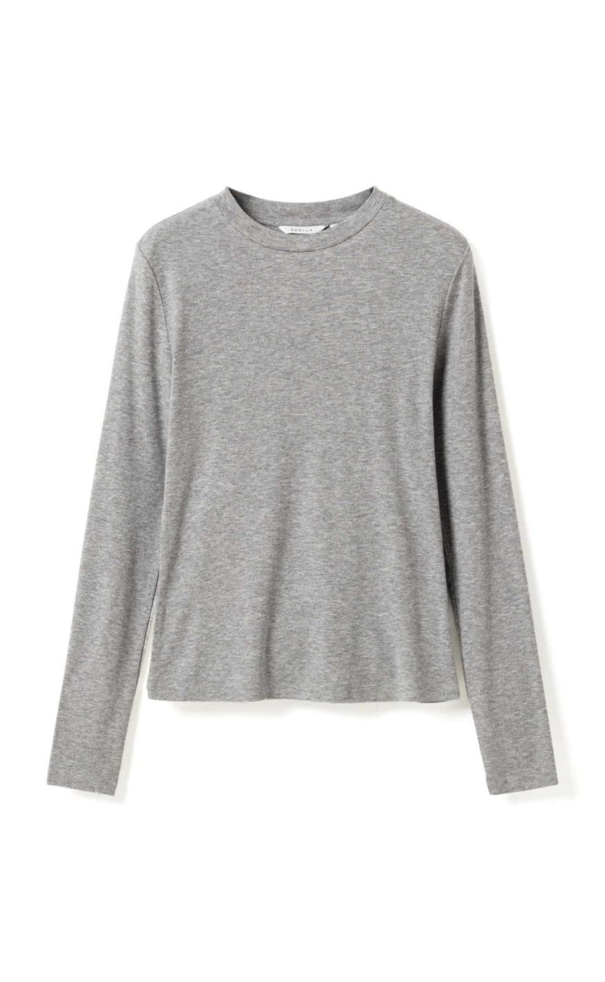 Noella Bluse - Lidie - Medium Grey Mel.