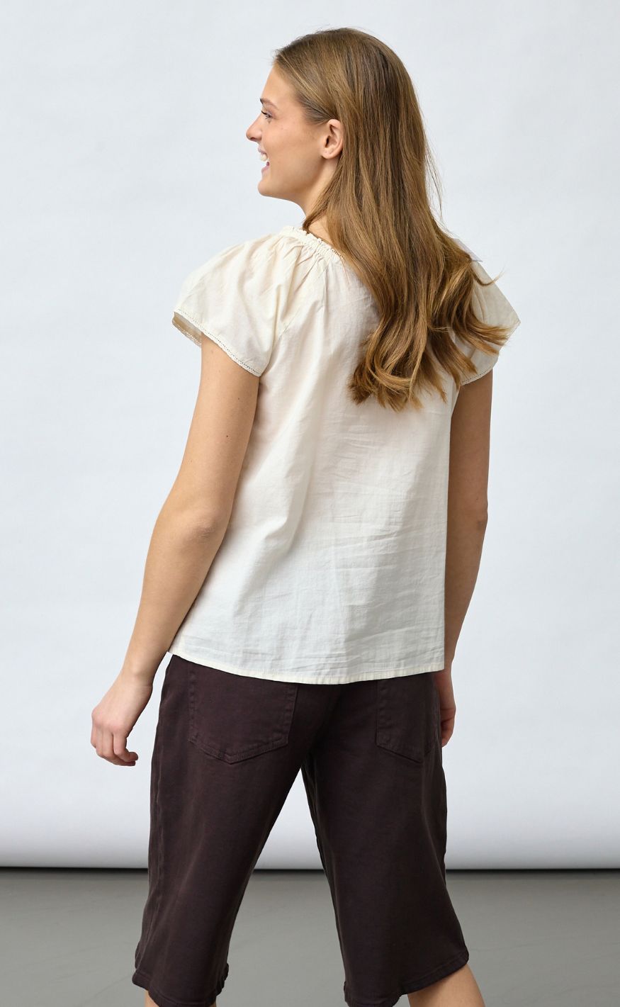 Sisters Point Topp - ISABA-SL - Cream