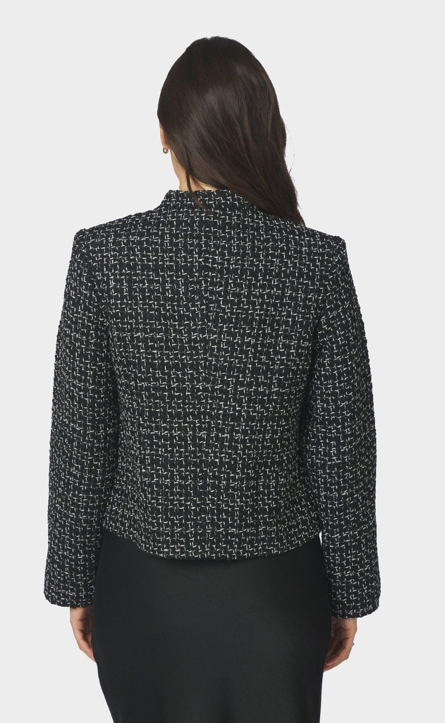 Neo Noir Jakke - Denisa Boucle - Black