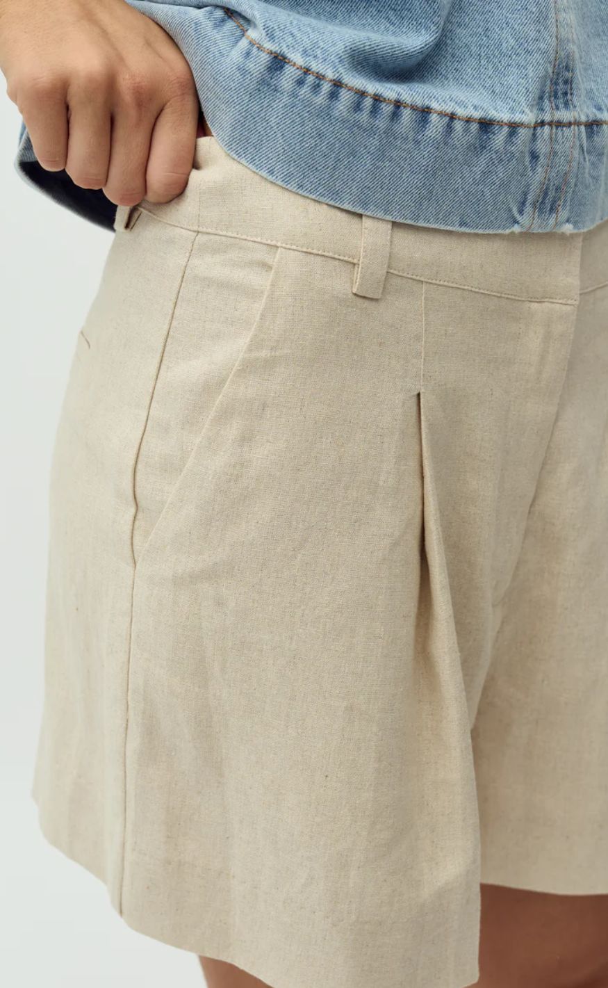 MbyM Shorts - Christina-M - Natural Linen