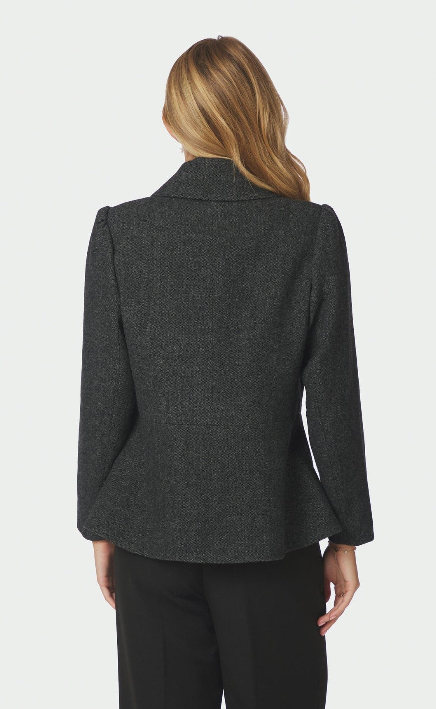 Neo Noir Jakke - Melisa Tweed - Dark Grey