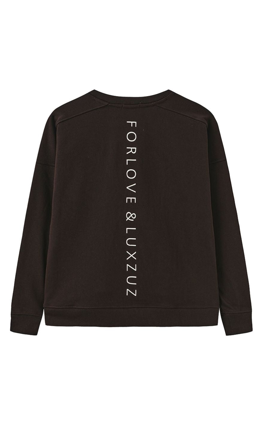 Luxzuz Sweat - Lovelux - Java Brown
