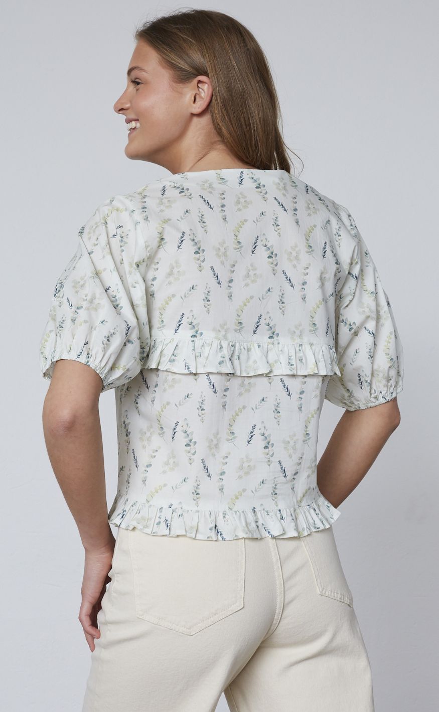 Sisters Point Topp - INUSA-TIE2 - Cream/Flower