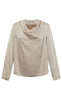 A-View Bluse - Sinda Drape - Champagne