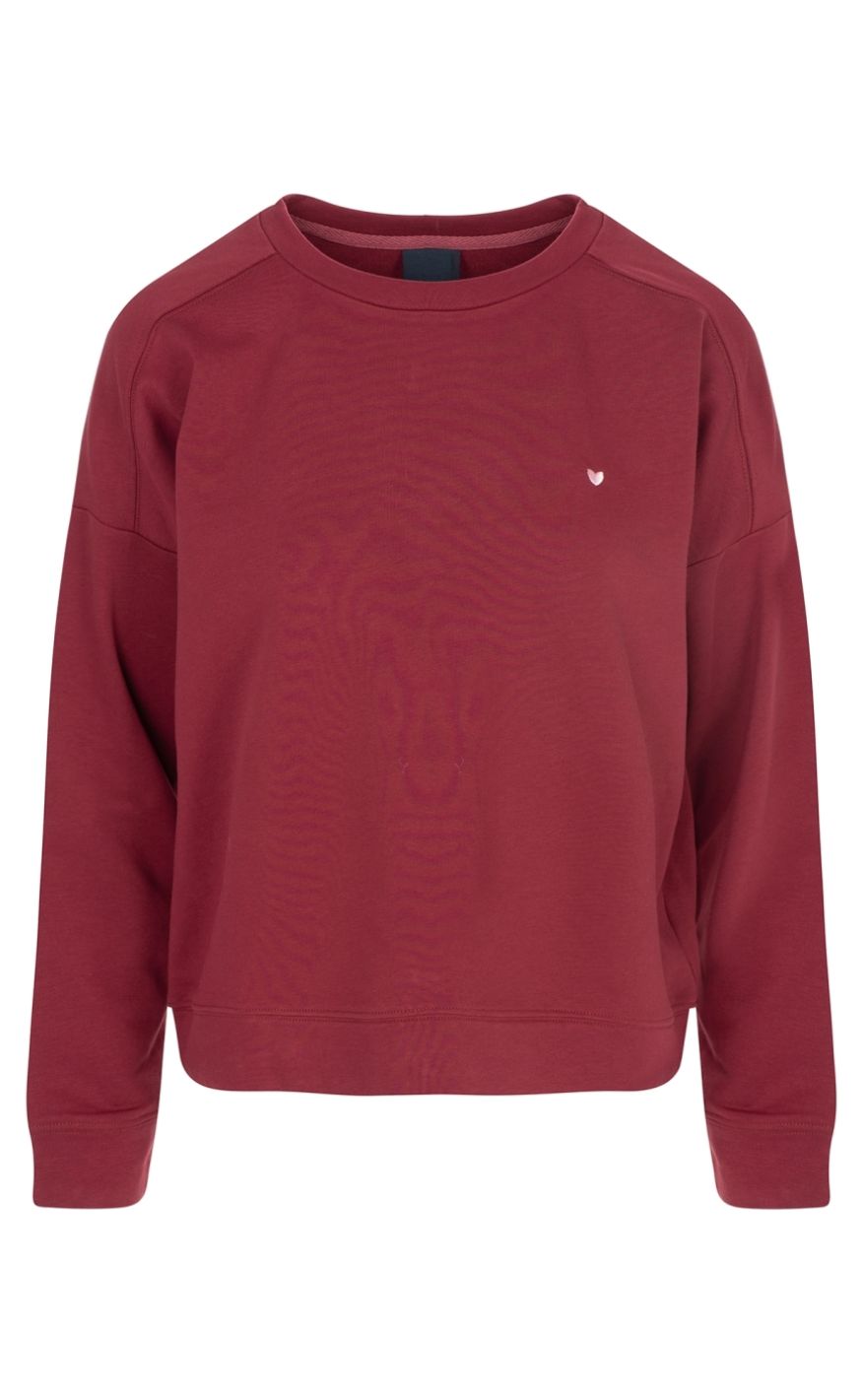 Luxzuz Sweat - Jeanie - Oxblood Cordovan