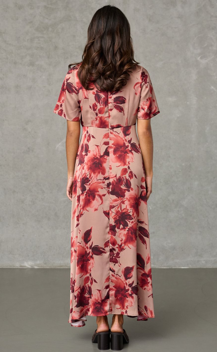 Love & Divine Kjole - Love1561 - Red Flower