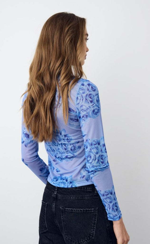 Noella Bluse - Kilea - Tobi Blue Print