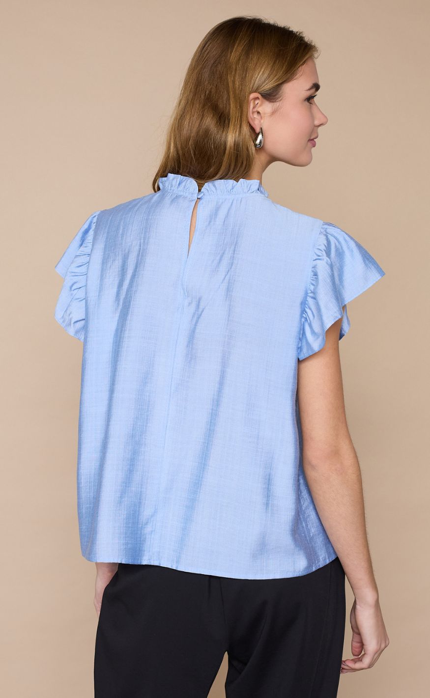 Love & Divine Topp - Love1374 - Mid Blue