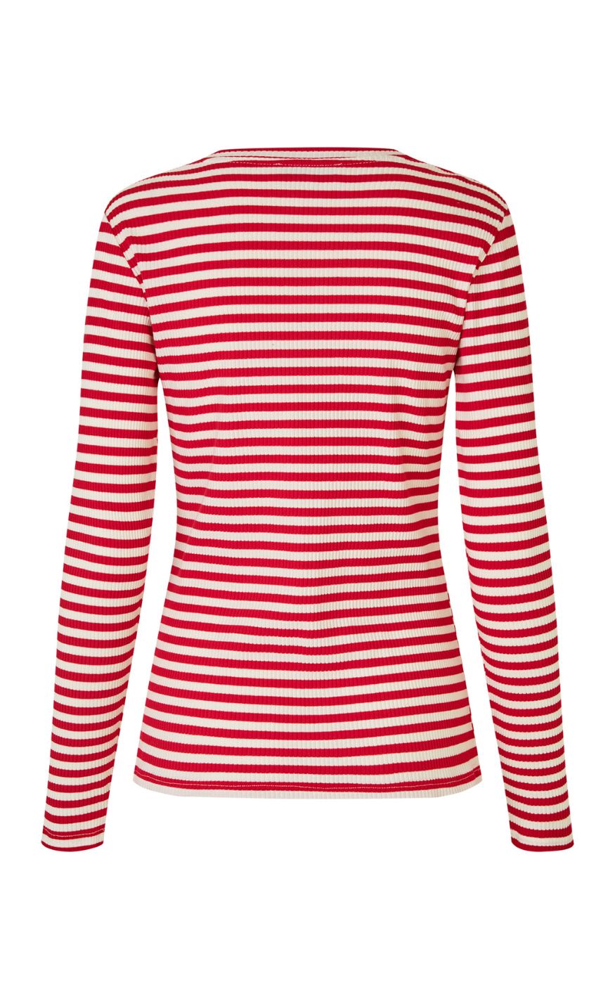 Lollys Laundry Bluse - Mayella - Red