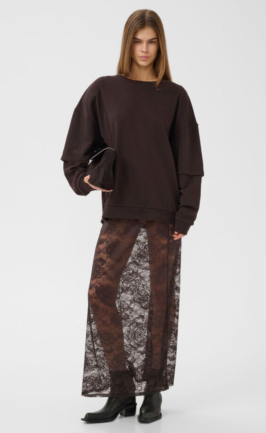 Gestuz Sweatshirt - Gilsa - Ganache