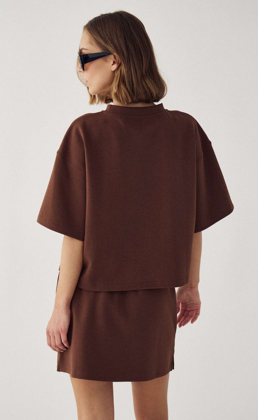 Noella T-shirt - Maple - Clay
