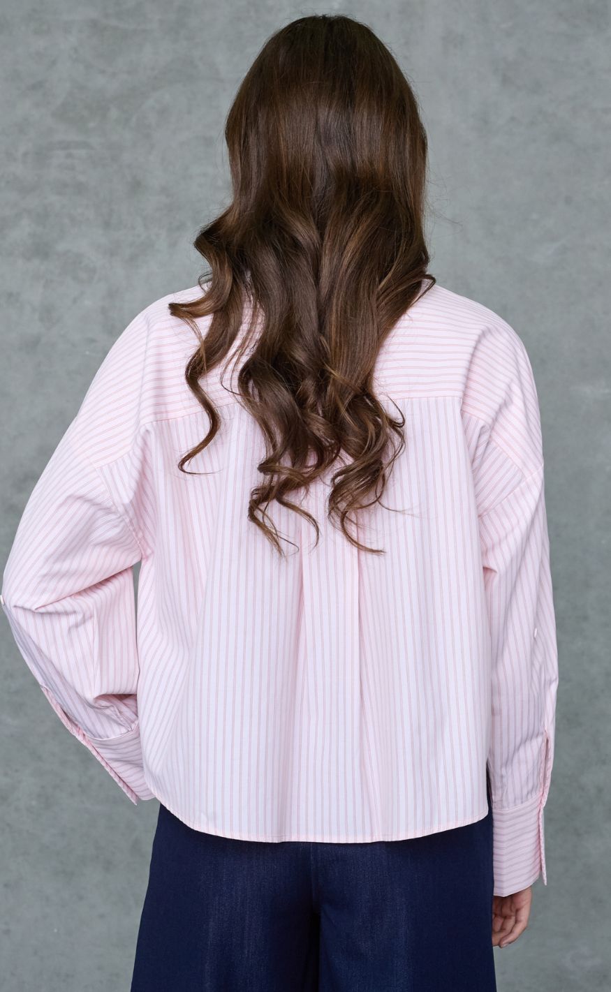 Love & Divine Skjorte - Love1495-1 - Cloud Pink Stripe