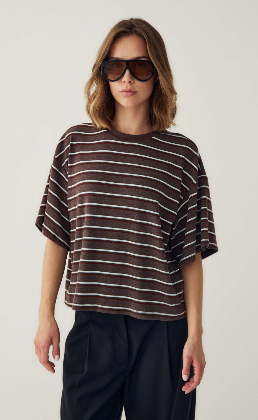Noella T-shirt - Murphie - Dalma Blue Stripe
