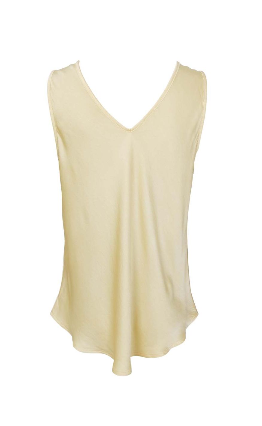 Black Colour Topp - Mabel - Light Yellow