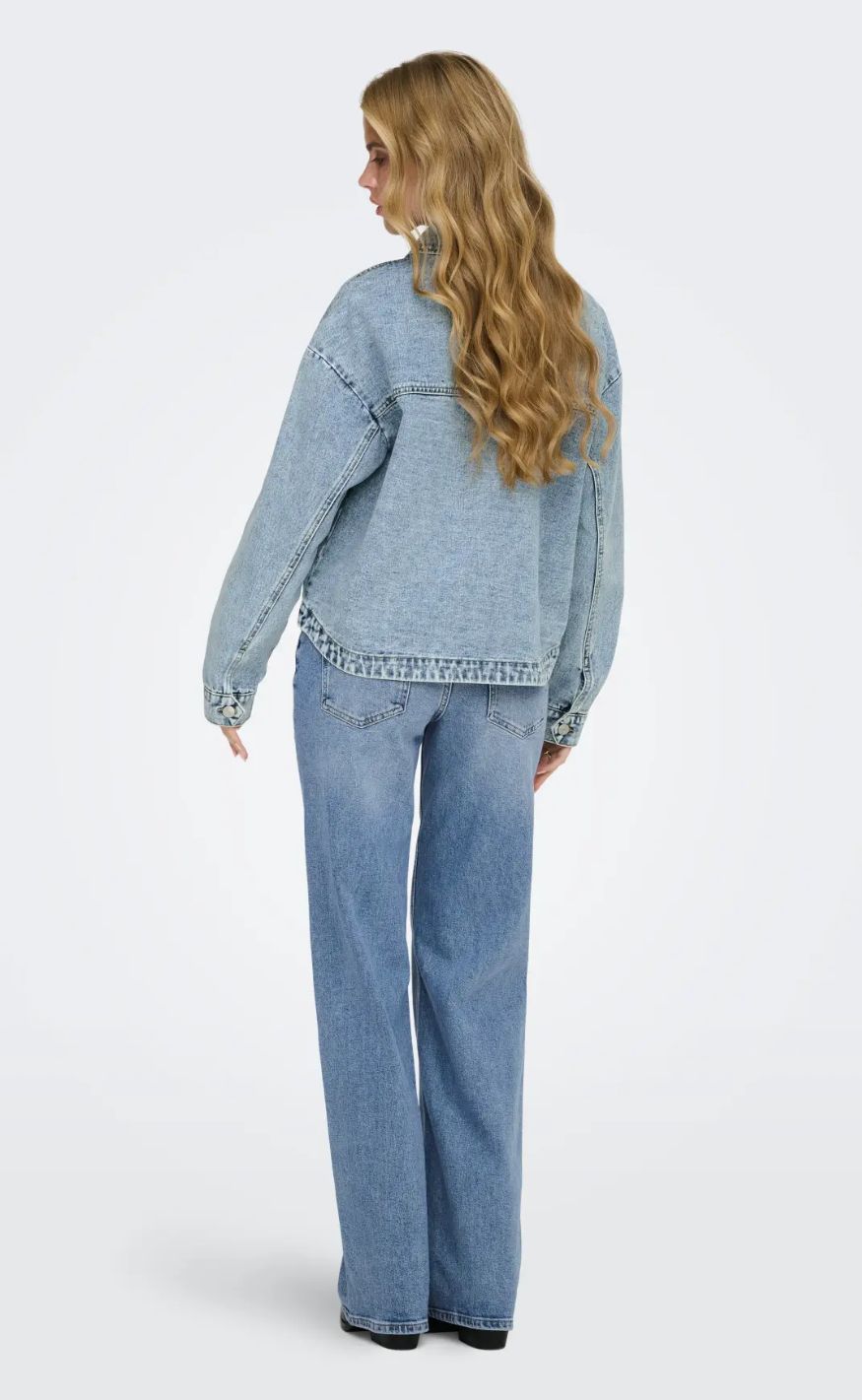 ONLY Jakke - Ferbie - Light Blue Denim