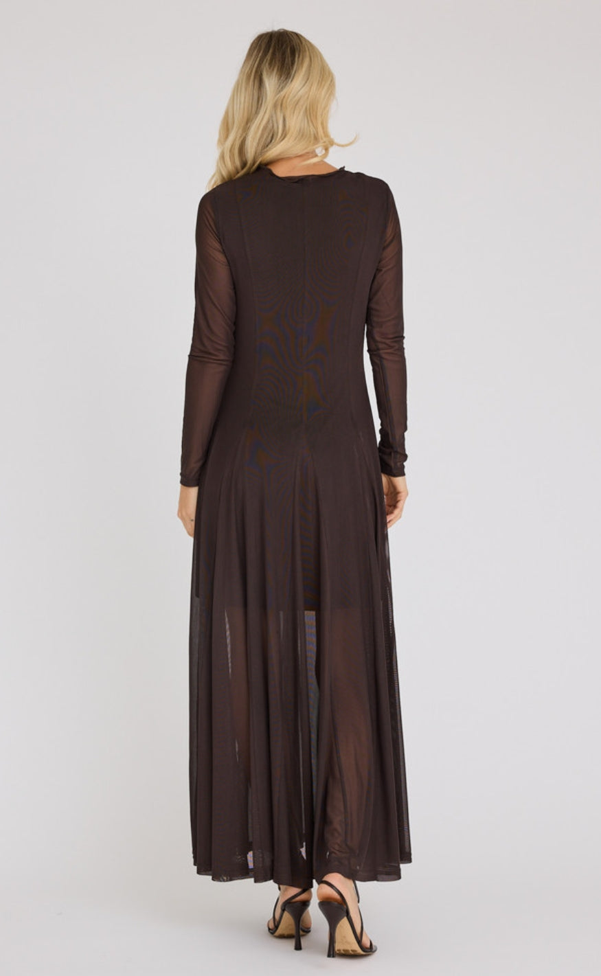 A-View Kjole - Messa - Dark Brown