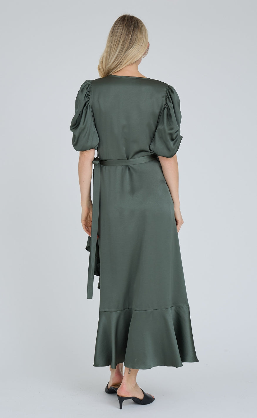 A-View Kjole - Sinda - Dark Green