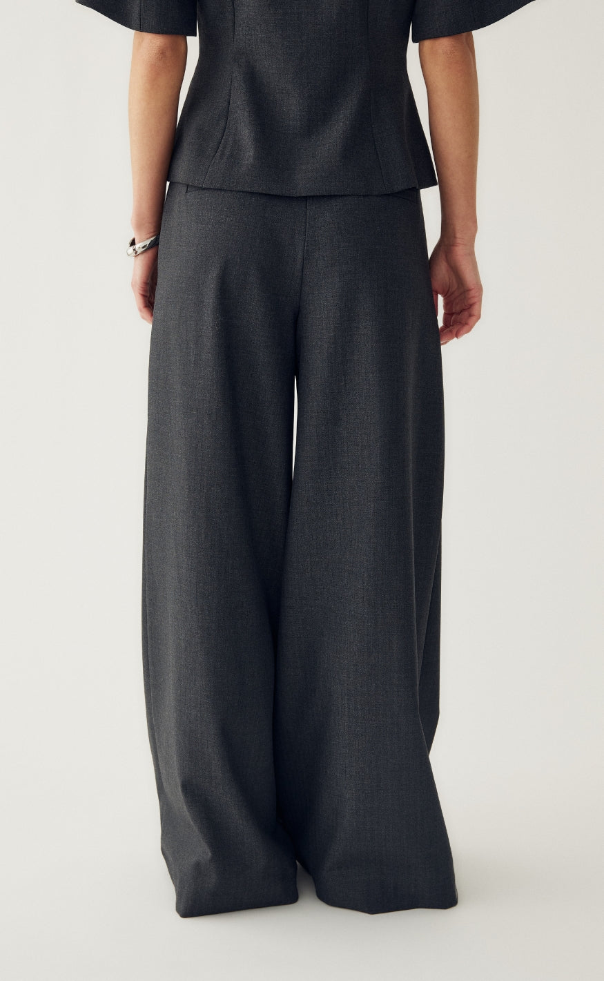 Noella Bukser - Kazia MW - Grey Herringbone