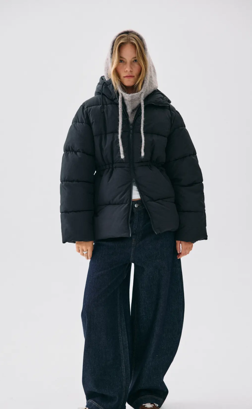 Noisy May Jakke - Rosy Puffer - Black