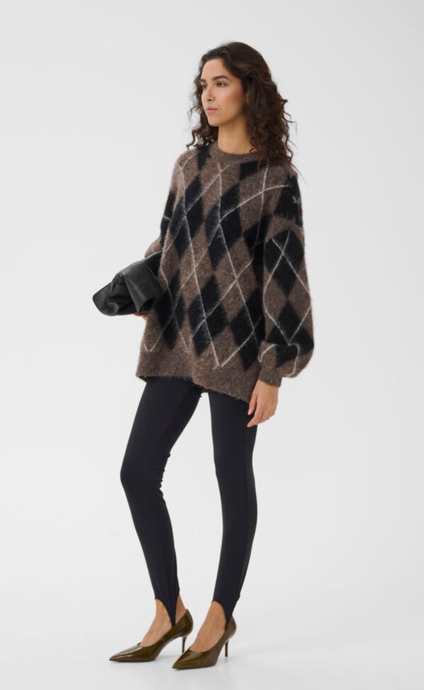 Gestuz Leggings - Lyrose - Black