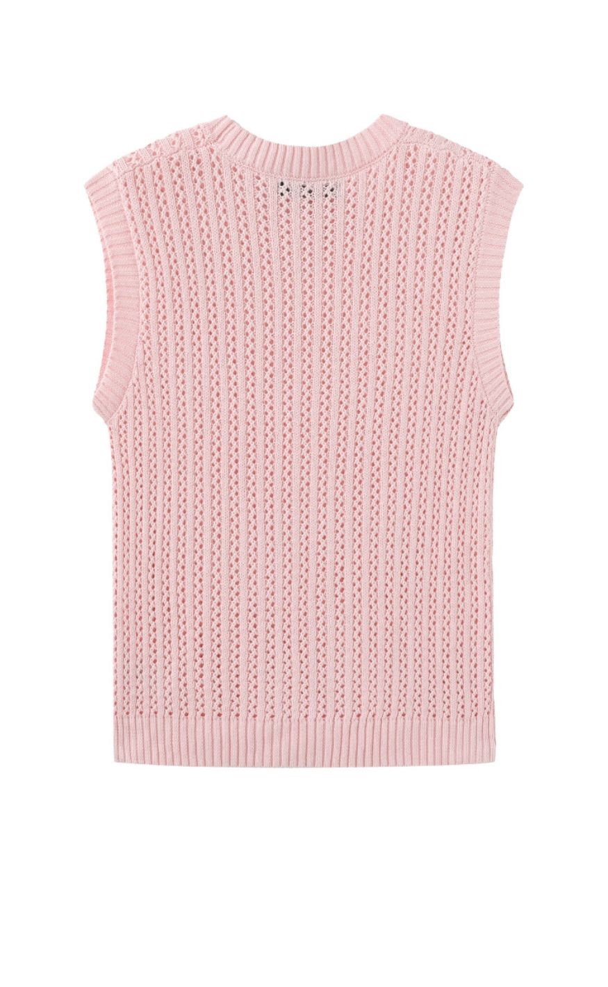 Luxzuz Topp - Corinn - Pink Lady