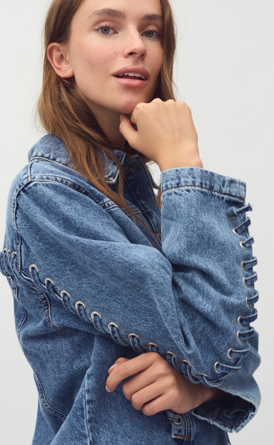 MbyM Jakke - Zolan-M - Mid Blue Vintage