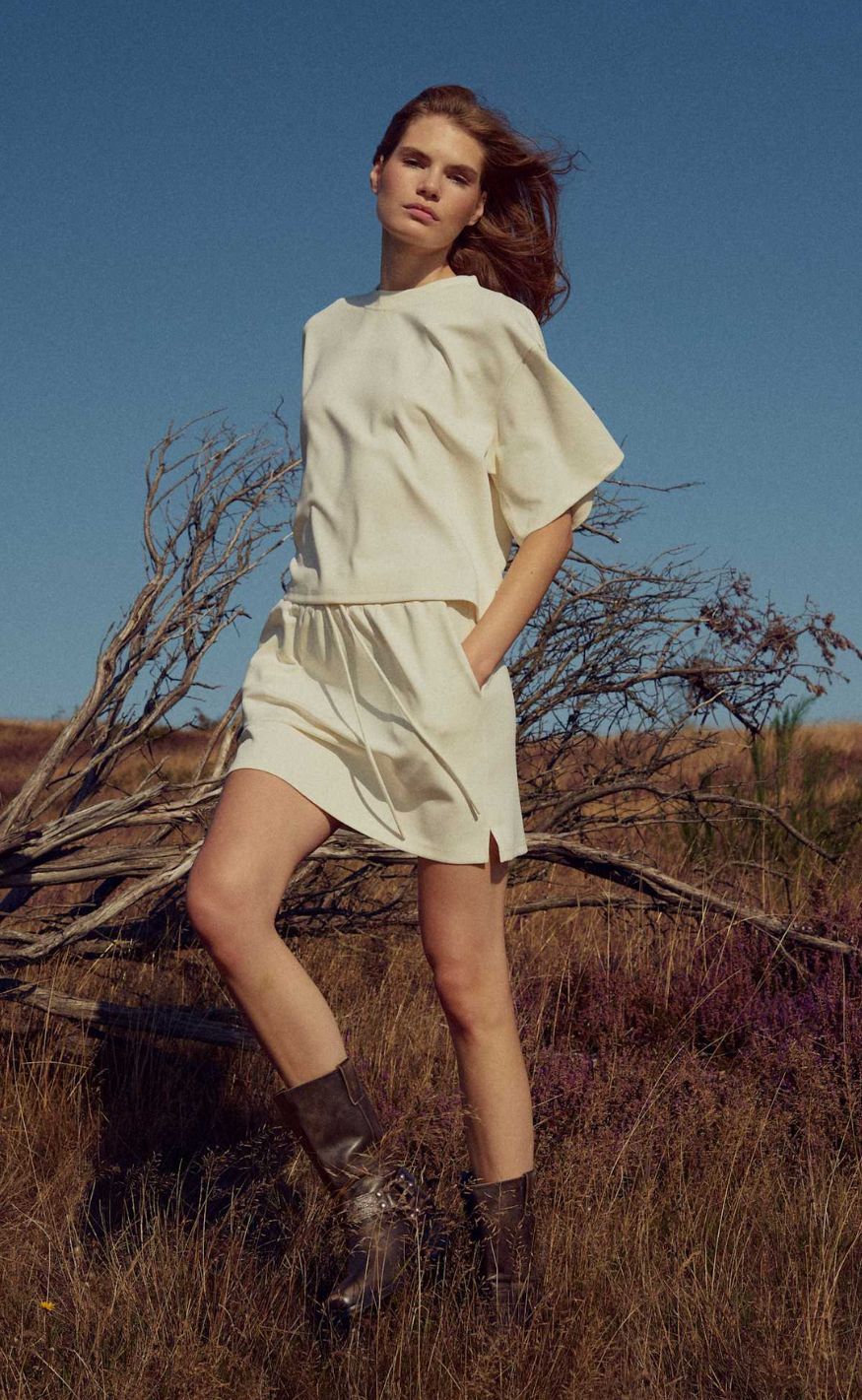 Noella Skjørt - Mano - Offwhite