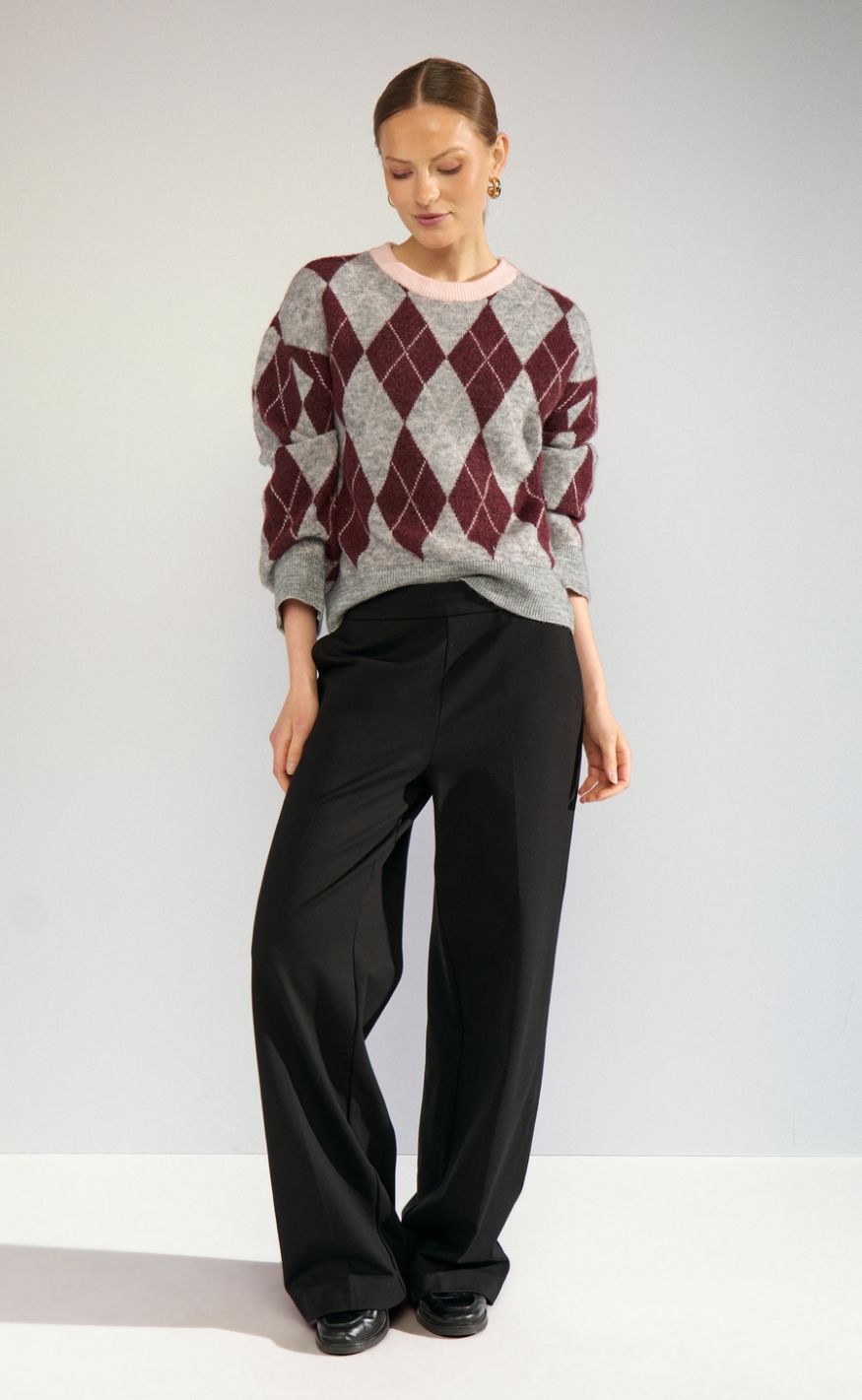 Nümph Pullover - Tikla - Medium Grey Mel