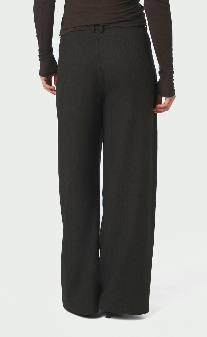 Neo Noir Bukser - Essiall Pinstripe - Antracit