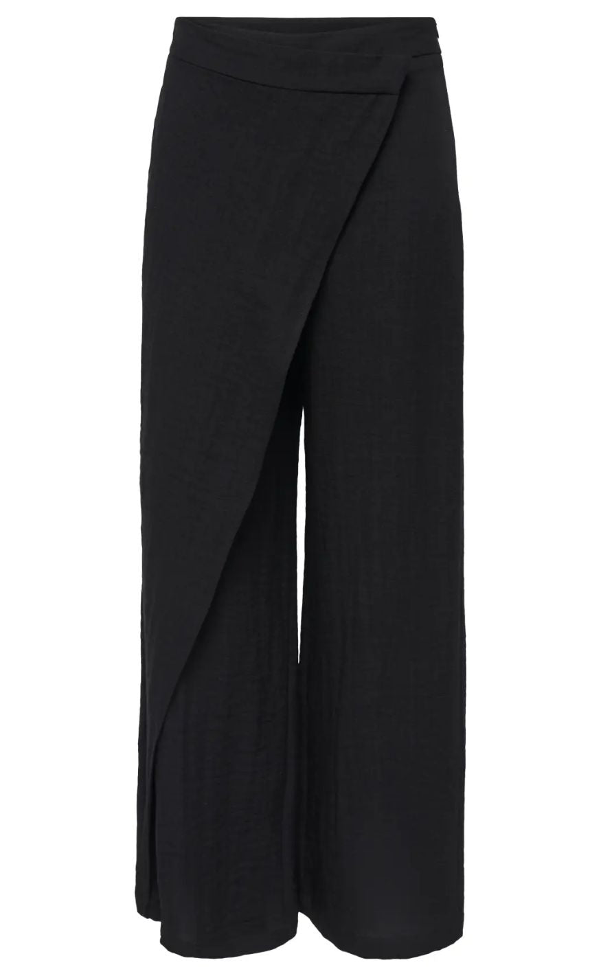 ONLY Bukser - Dusta Wide - Black