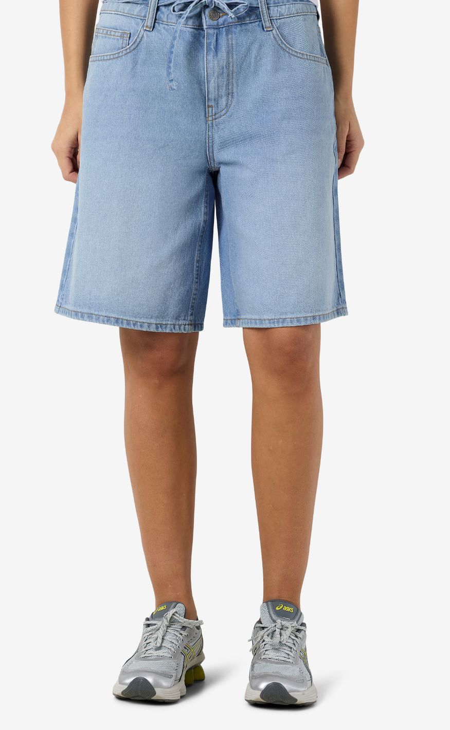 Noisy May Shorts - Maisy MW - Light Blue Denim