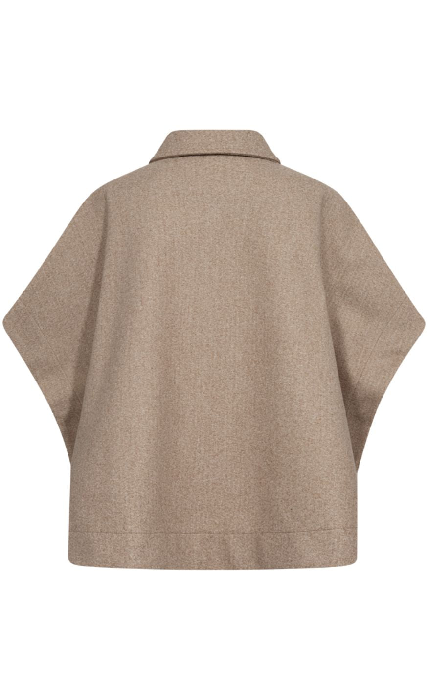 Freequent Kappe - Yanna - Silver Mink Melange