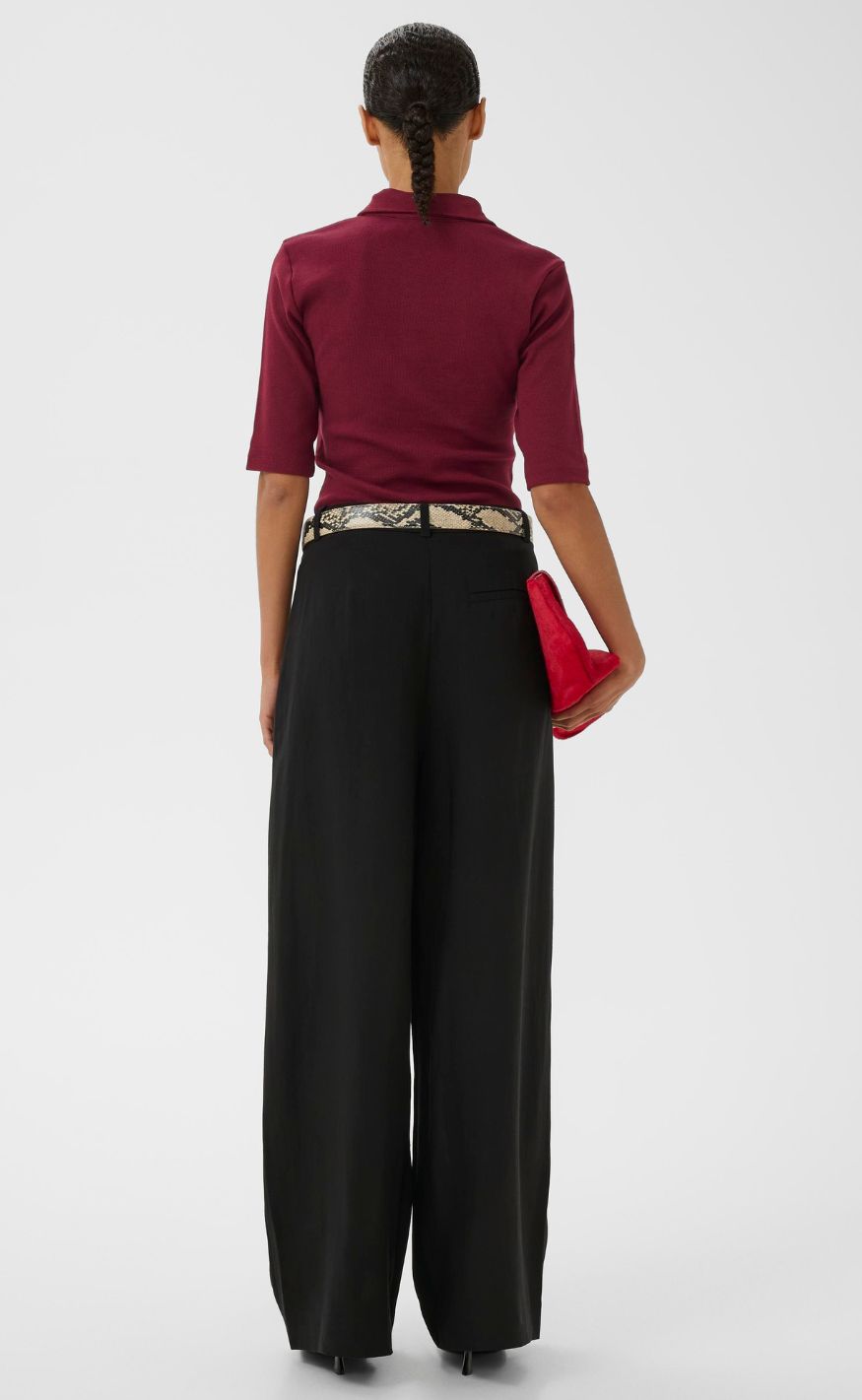 Gestuz Bluse - Drew Polo - Cabernet