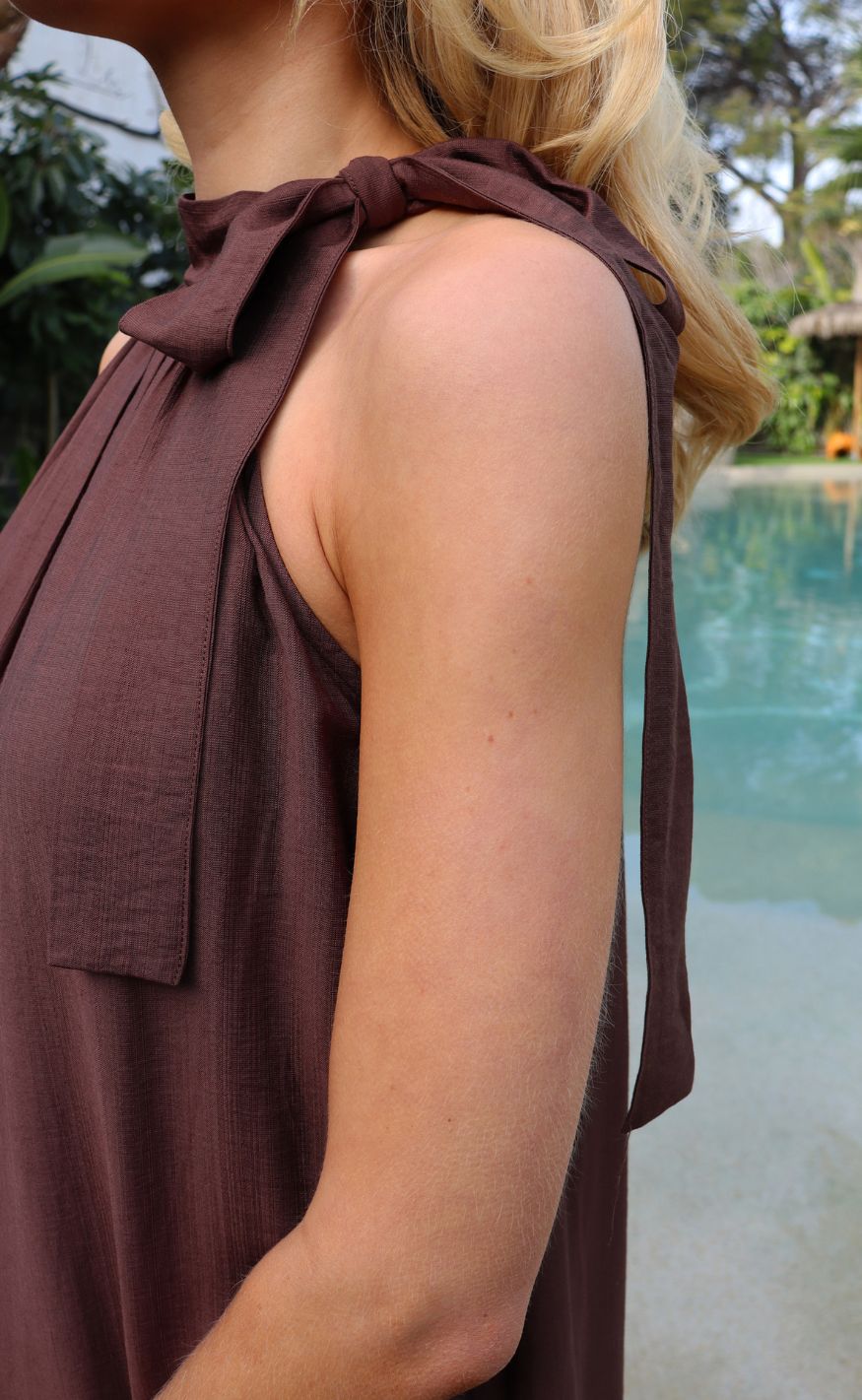 Liberté Kjole - Otelia - Dark Brown