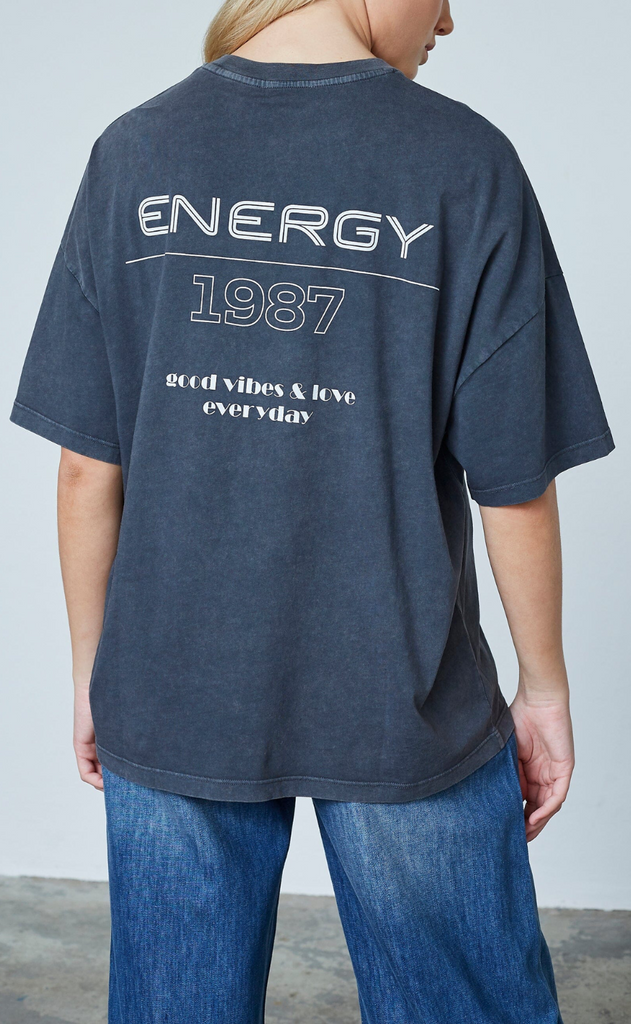 Love & Divine T-shirt - Love1455 - Grey Wash