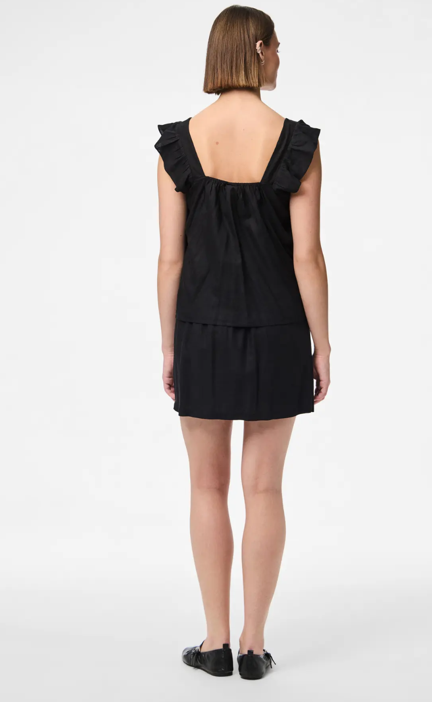 Pieces Topp - Pia - Black