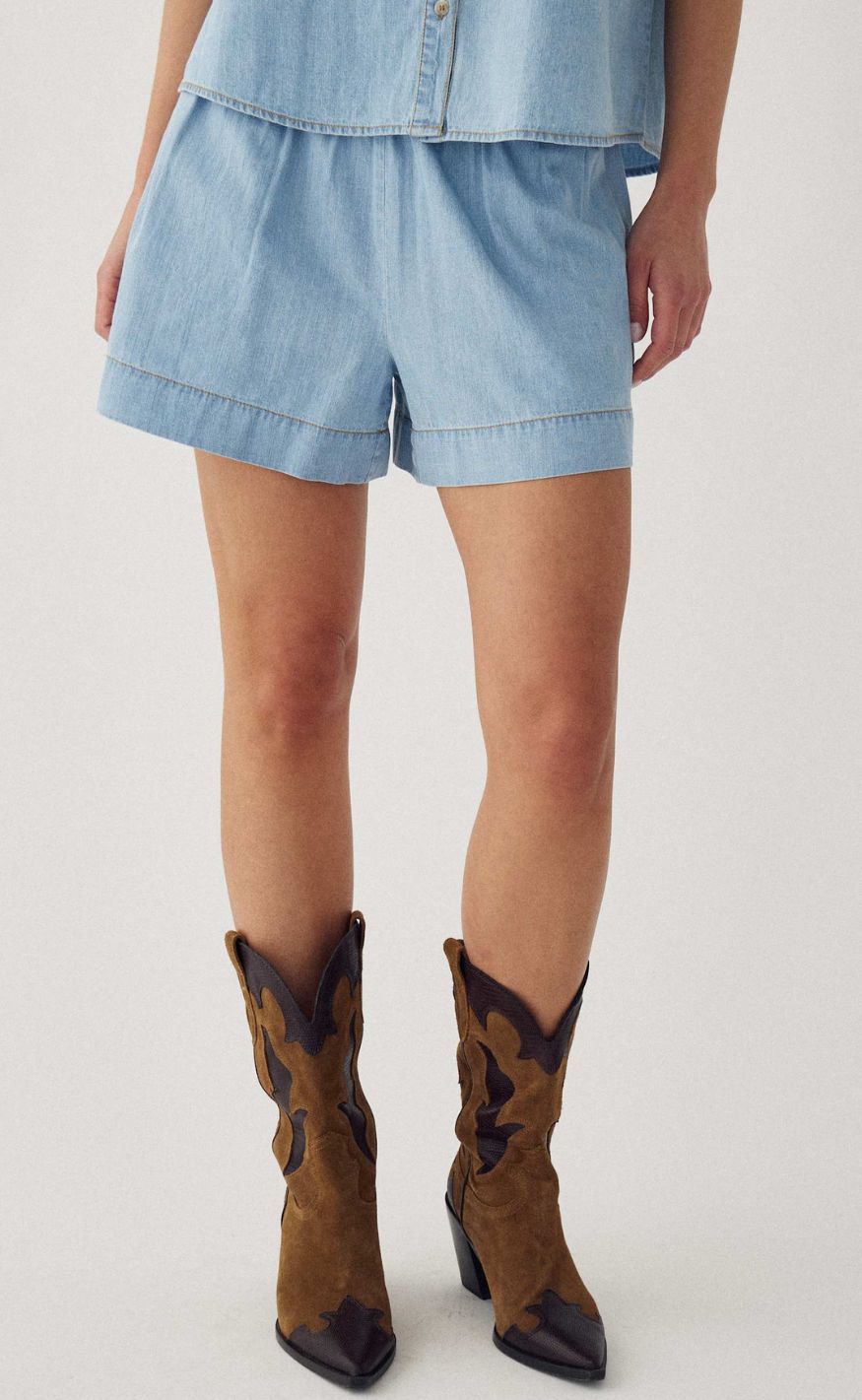 Noella Shorts - Marian MW - Light Wash