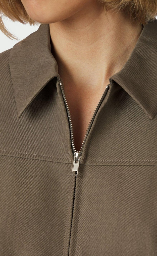 Neo Noir Bluse - Madicken Structure - Taupe