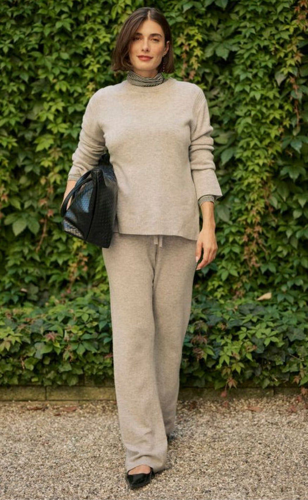 Culture Bukser - Bjanca Arrow - Mid Grey Melange