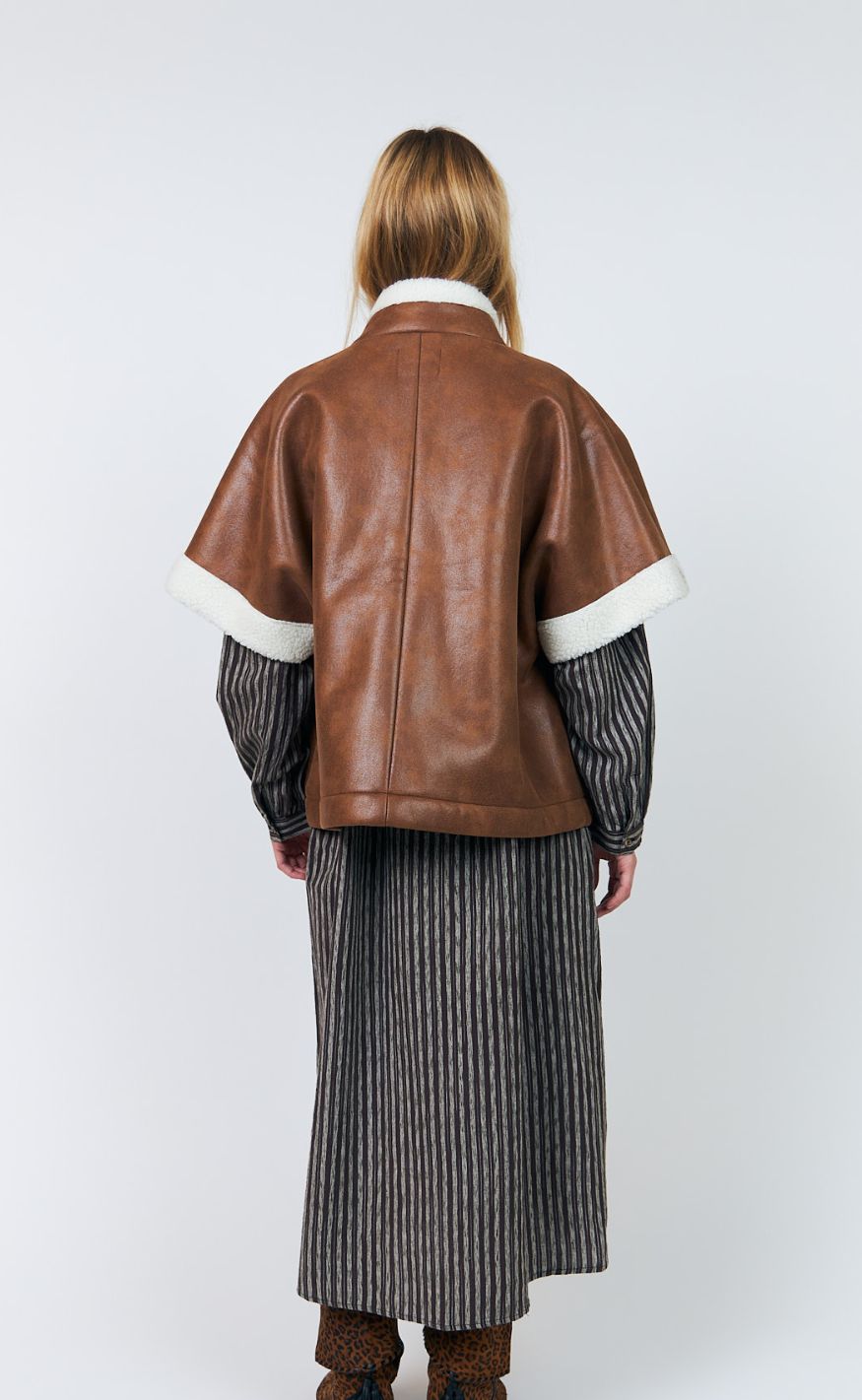 Lollys Laundry Kåpe - Sama - Brown