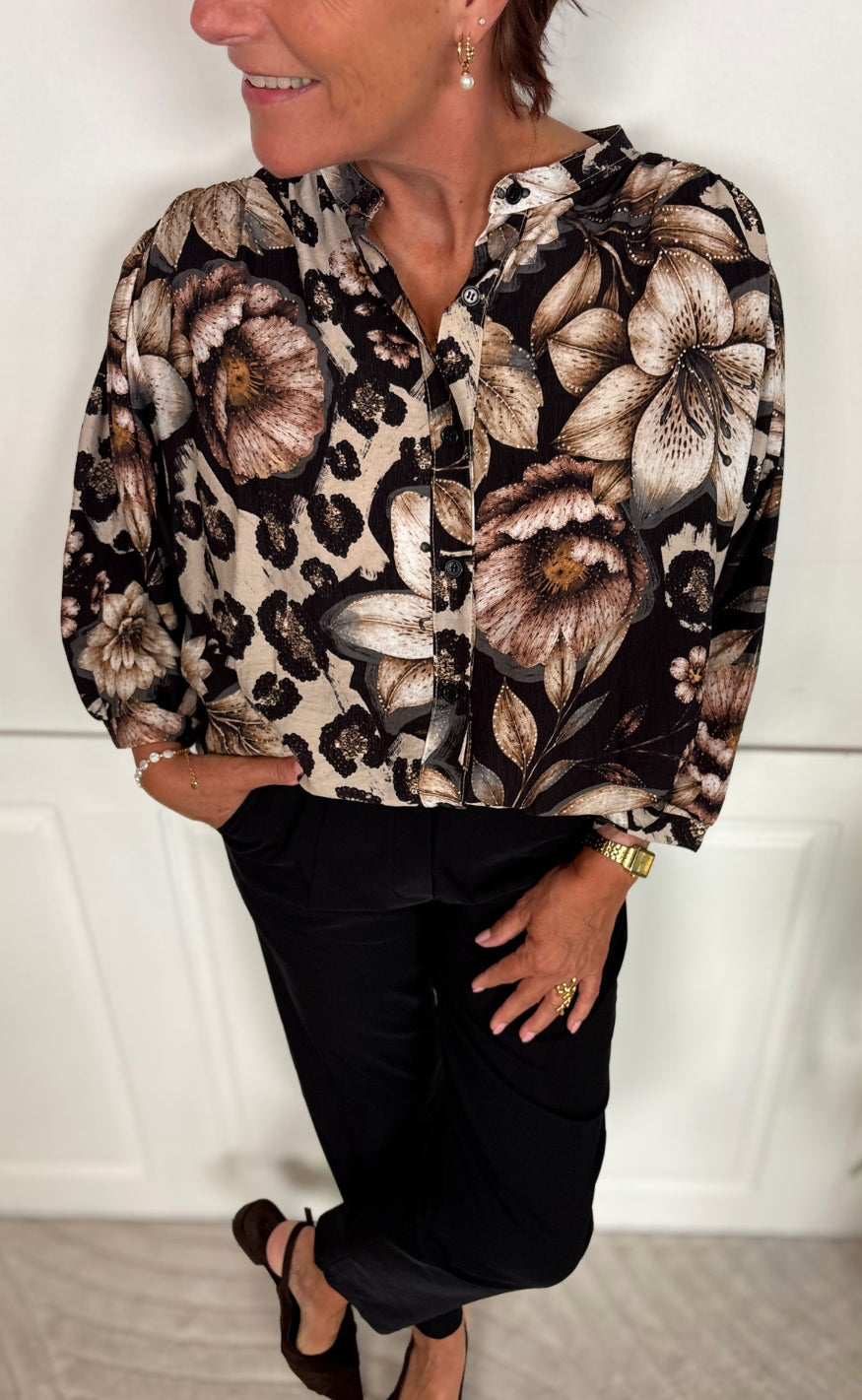 Marta Du Chateau Bukser - Bloom - Black