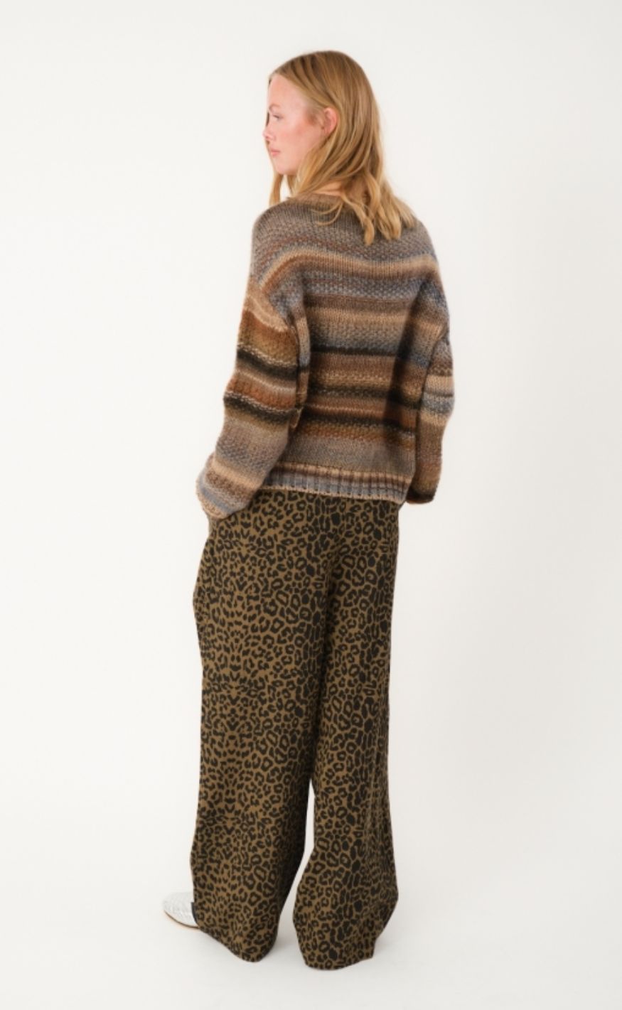 Lollys Laundry Bukser - Zola - Leopard Print