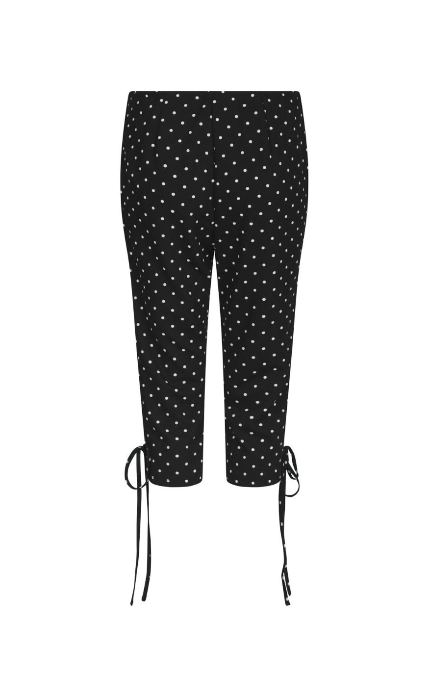 Neo Noir Bukser - Juan Dot Capri - Black